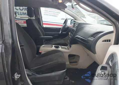 2012 Dodge Grand Caravan Sxt from USA, damaged, VIN 2C4RDGCGXCR195323